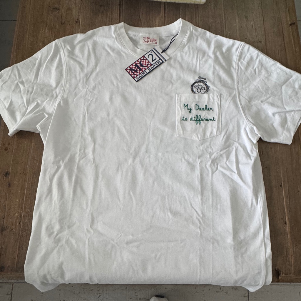 Mc2 St Barth Mens Rolex Watch Shirt Size Xl Nwt